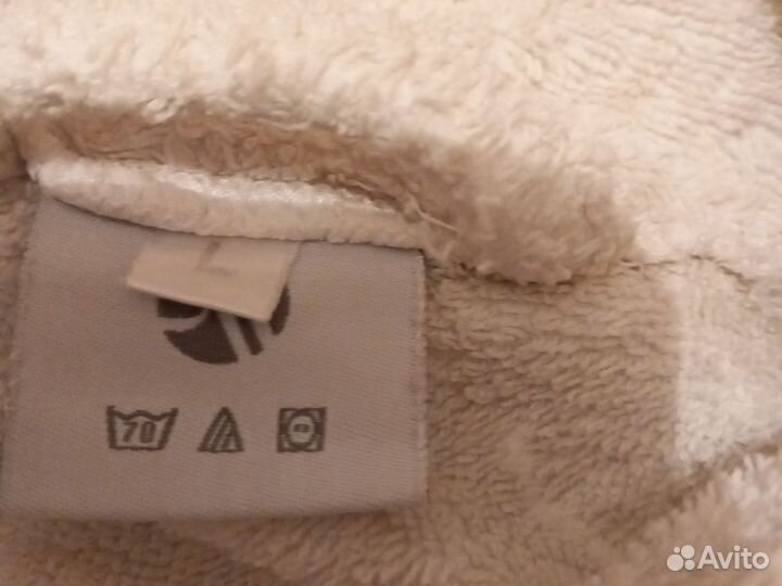 Мужской махровый халат L