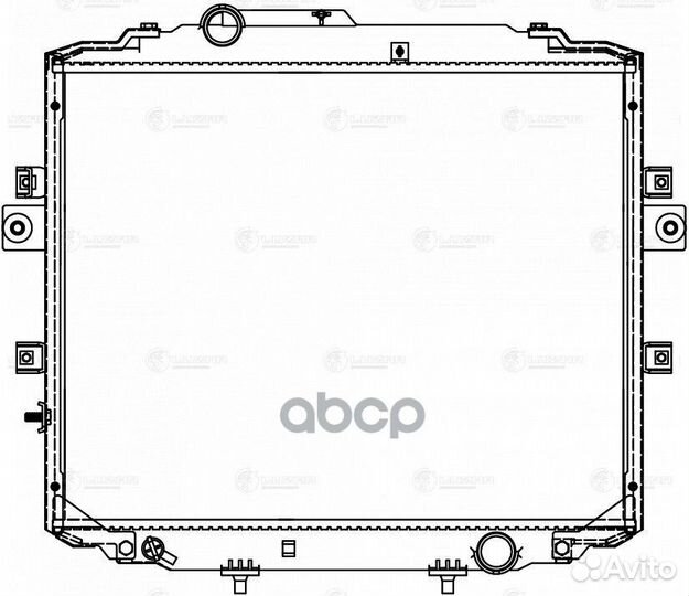 Радиатор охл. sollers argo (22) /JAC N25/N35 (19)