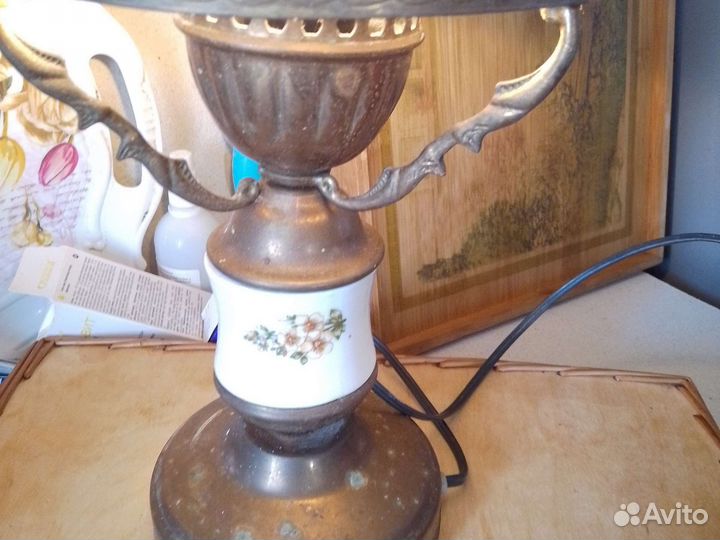 Настольная лампа СССР винтаж