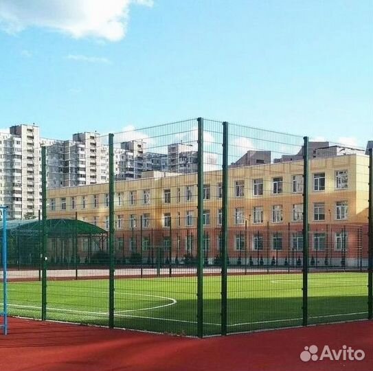 Забор из 3D сетки