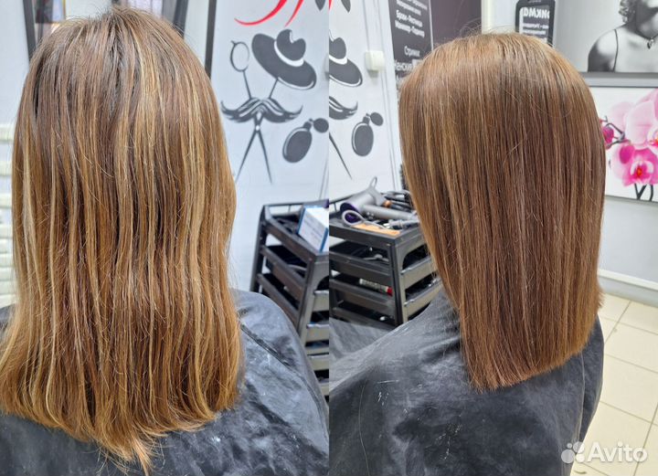 Услуги парикмахера/Окрашивание/Стрижки