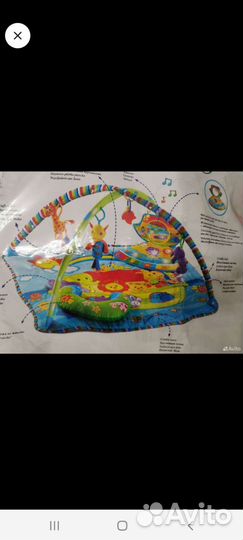 Развивающий коврик tiny love