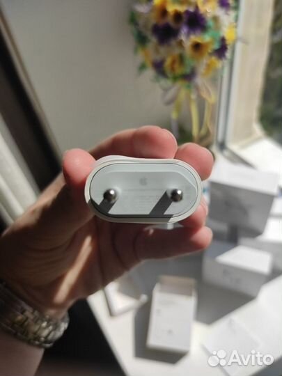 Быстрая зарядка iPhone 20W (блок + кабель)