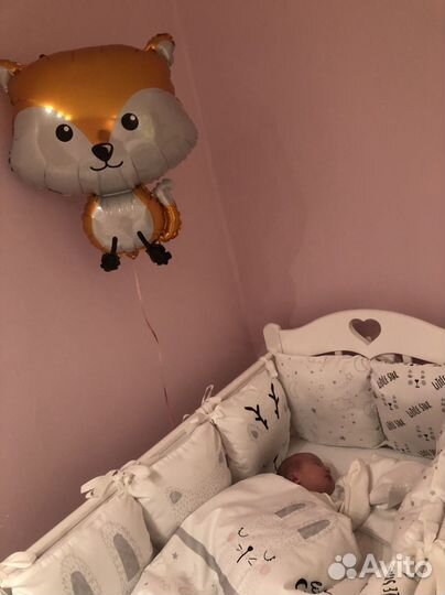 Бортики в детскую кроватку