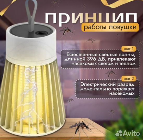 Лампа-ловушка от насекомых