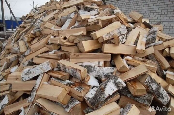 Дрова береза колотые Газель