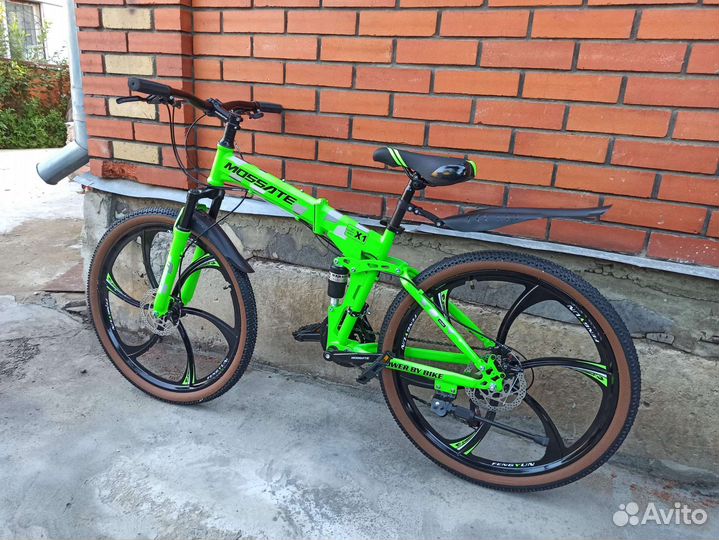 Горный велосипед литые диски