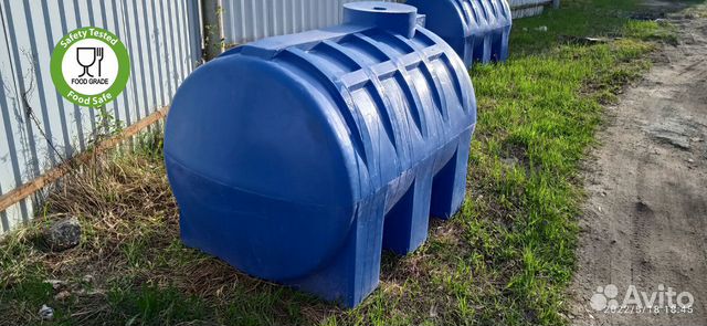 Бак пластиковый 1000 л / Бочка для воды