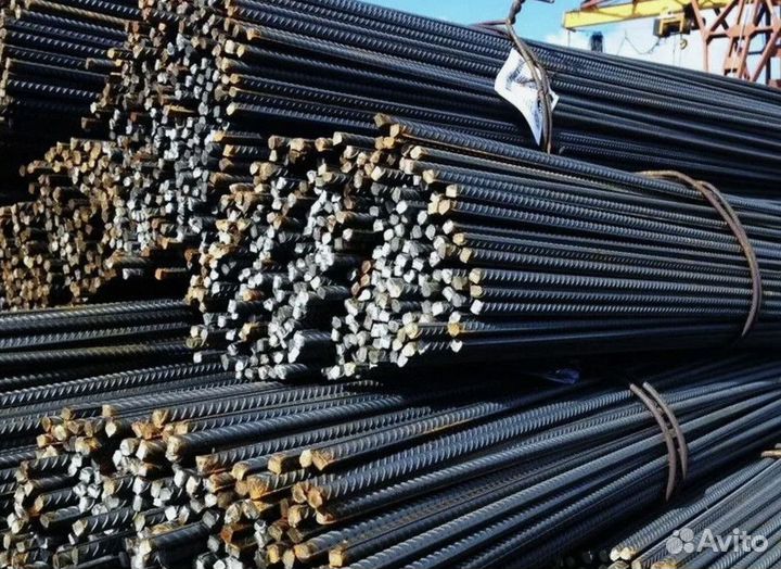 Арматура рифлена А500С 12 мм длина 11,7 м