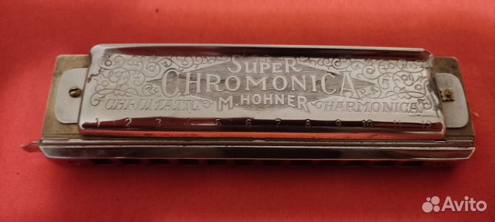 Губная гармошка + держатель Hohner Chromonica 48