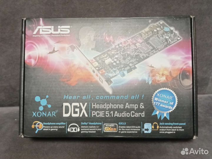 Звуковая карта Asus Xonar DGX