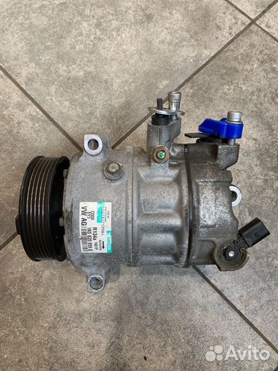 Компрессор кондиционера ауди фольксваген