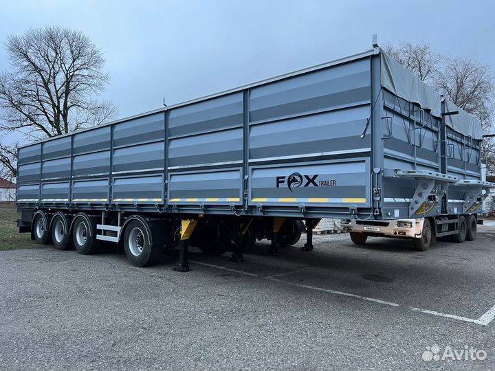 Полуприцеп зерновоз FOX Trailer Зерновоз-бортовой 3+1, 2024