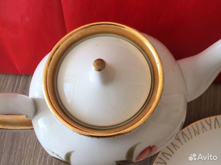 Сервиз чайный лфз «Букет чайных роз»