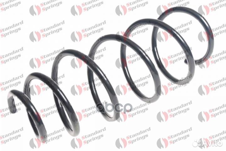 Пружина передняя chevrolet aveo 1 3D/1 63/11- s