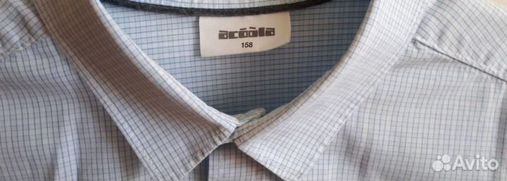 Рубашка 158 р-р Acoola хлопок школа новое