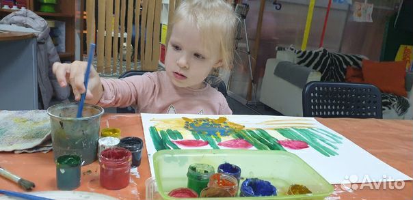 Курсы рисования для детей от 4 лет