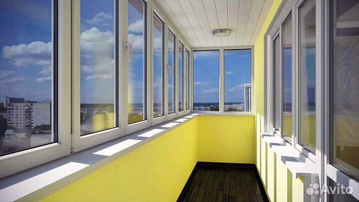 Остекление балконов и лоджий