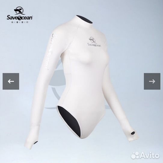 Гидрокостюм женский для плавания