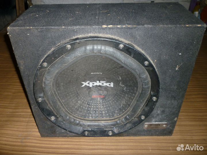 Сабвуфер sony xplod 1800