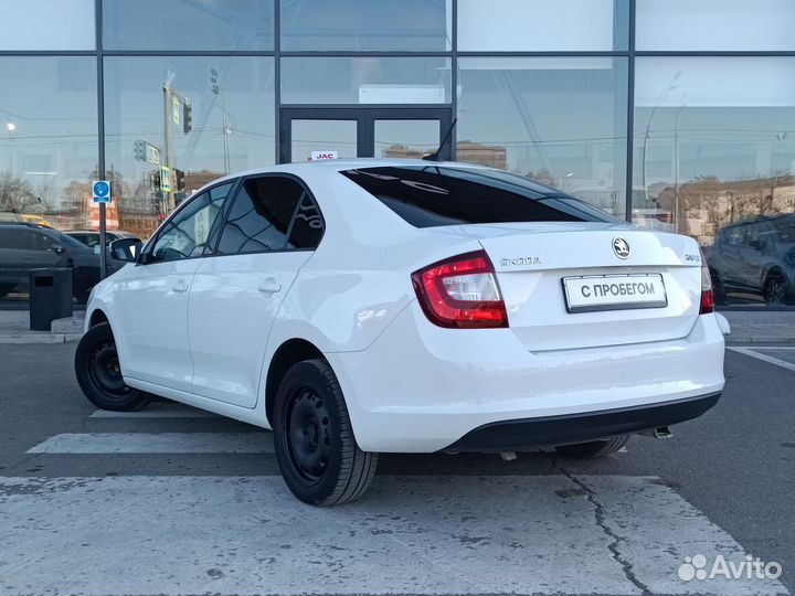 Skoda Rapid 1.6 МТ, 2019, 105 728 км
