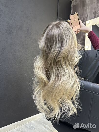 Airtouch, наращивание волос