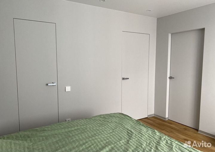 Скрытая дверь с коробкой