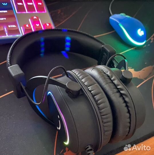 Игровые наушники с микрофоном