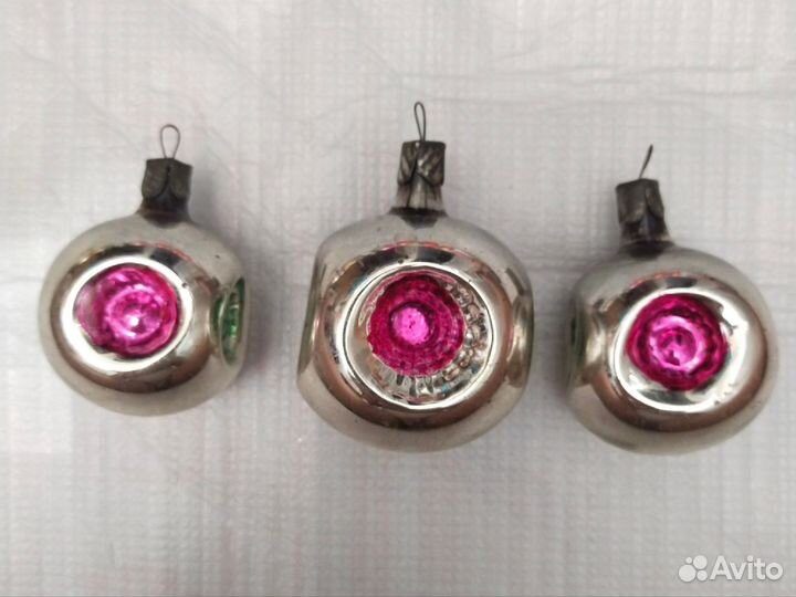 Ёлочные игрушки времён СССР