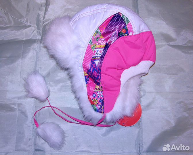 Новая р56 57 58 Филиппок шапка зима H&M шлем флис