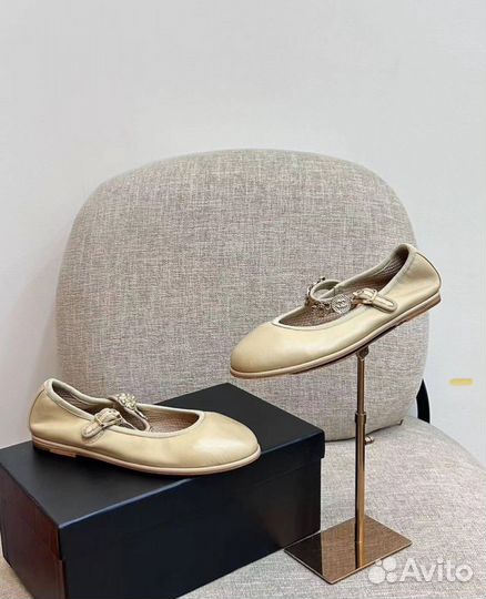 Балетки женские Chanel