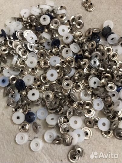 Разные клепки для одежды 10 и 15 мм