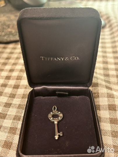 Подвеска Tiffany ключик оригинал