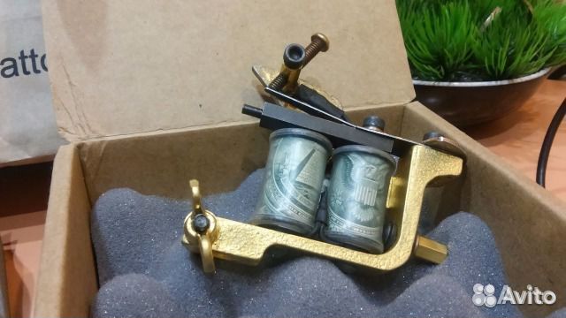 Тату машинка Aaron Cain. RoundBack Shaider