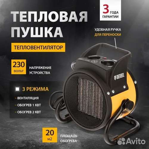 Пушка тепловая