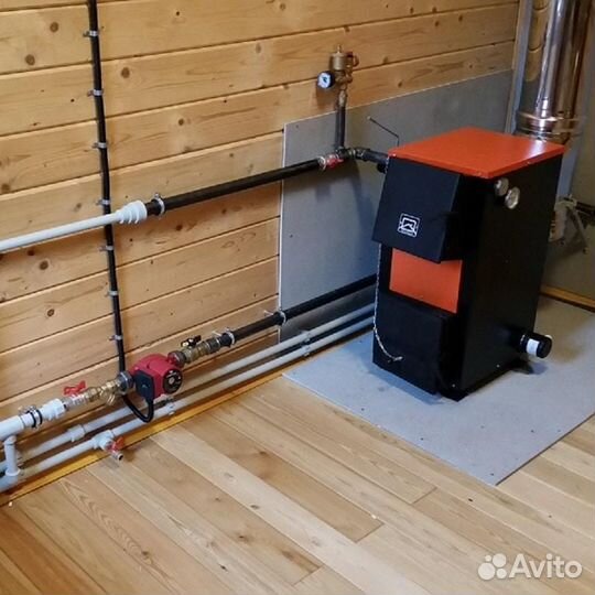 Замена котлов и батарей отопления