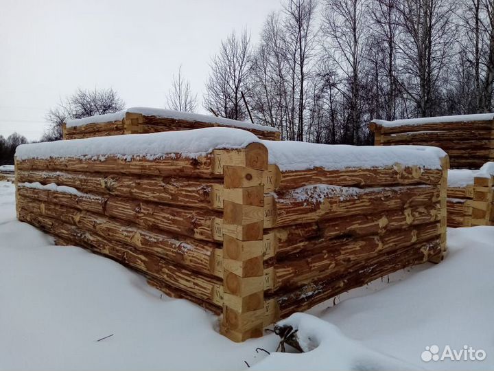 Срубы для бань и домов