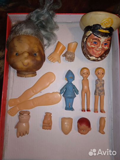 Запчасти,куклы,пупсы СССР под реставрацию