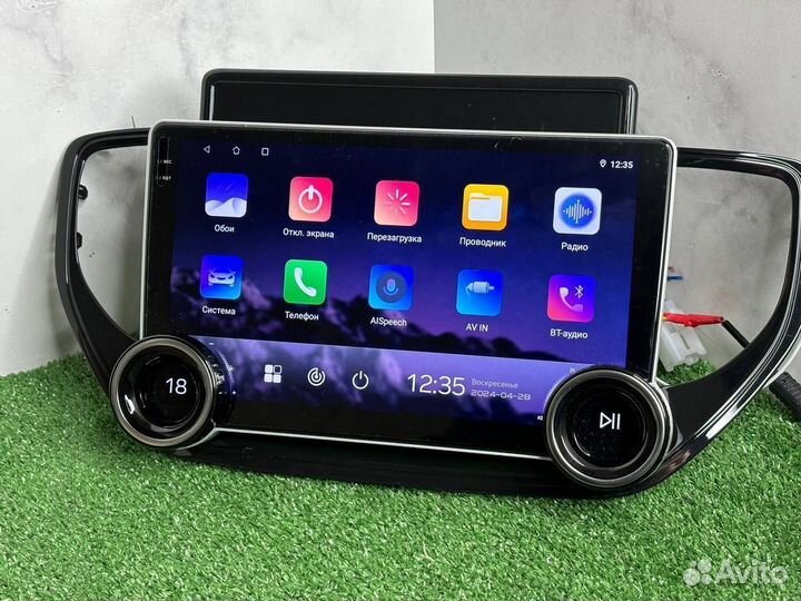 Магнитола Hyundai Solaris Verna (Арт.75396)