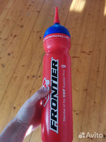 Бутылка для воды хоккейная