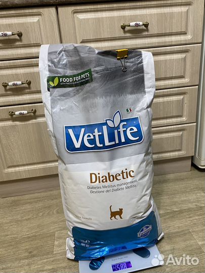 Корм для кошек vetlife
