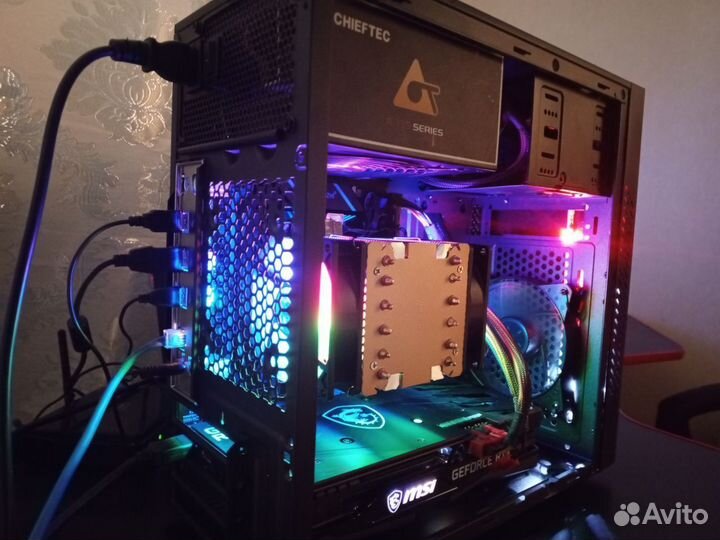 Игровой пк RTX3060MSI/12ядер/озу16gb/M2.250gb750wt