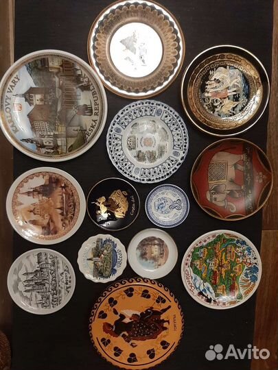 Коллекция настенных тарелочек