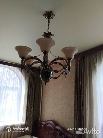 Люстра Испания Бронза