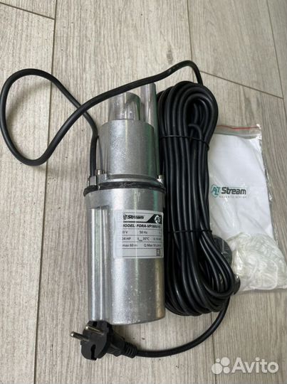 Насос вибрационный с верхним забором