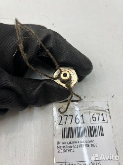 Датчик давления масла АКПП Nissan Note E11 HR15DE
