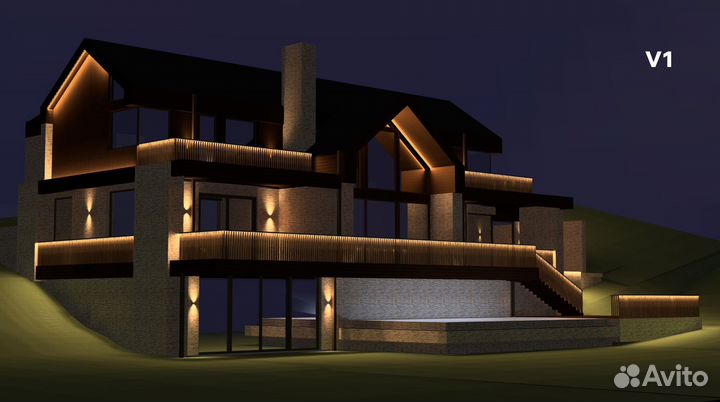 Уличный светильник фонарь Owl 3