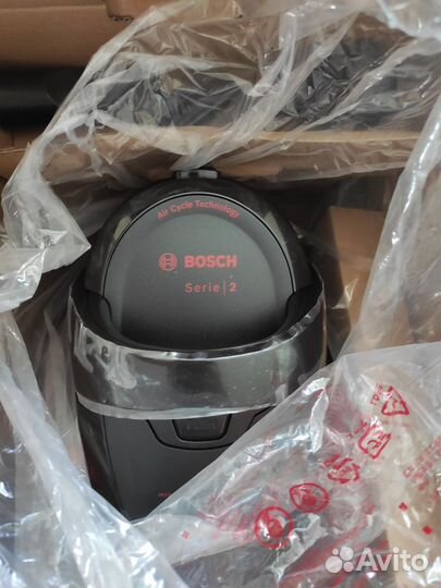 Контейнерный пылесос Bosch BGS05BA2T Чёрный