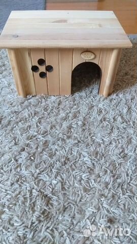 Домик для морской свинки или домашних кроликов