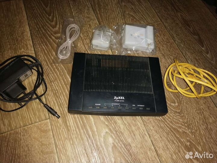 Модем adsl2+ ZyXel p-600